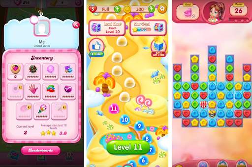Candy 2021: Free Match 3 Games screenshot 2