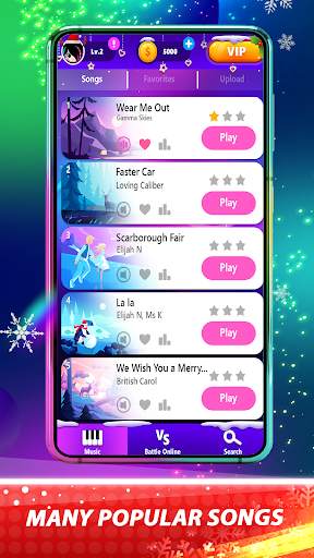 Magic Pink Tiles: Piano Game screenshot 3