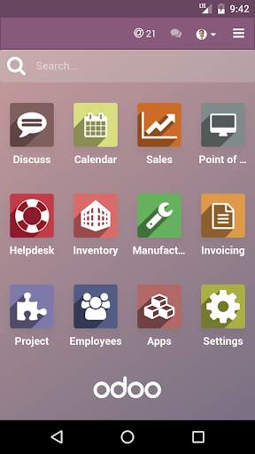 Odoo скриншот 2
