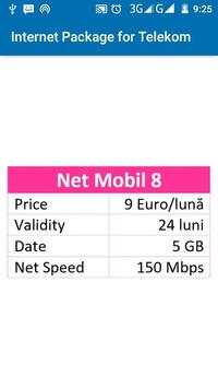 Internet Package for Telekom screenshot 4