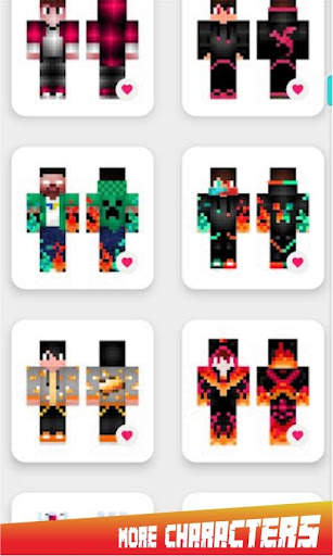 Character Skin Minecraft Map screenshot 4