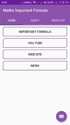 10th Class Maths Important Formula in Hindi screenshot 1