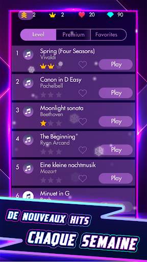 Piano Solo - Magic Dream tiles screenshot 1