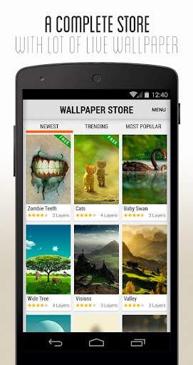 3D Parallax Wallpaper screenshot 2
