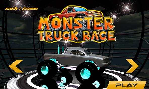 Monster Truck Race 3D screenshot 1