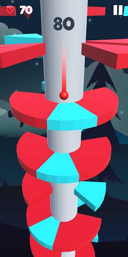 Jumplix: Helix Ball Bounce 3D screenshot 1