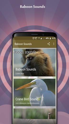 Baboon Sounds screenshot 1