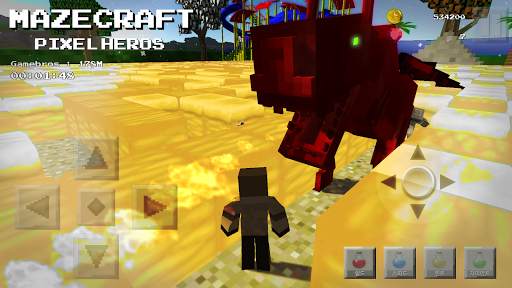 Maze Craft : Pixel Heroes screenshot 1