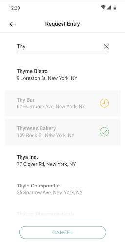 The Ola App: Screen. Check In screenshot 5