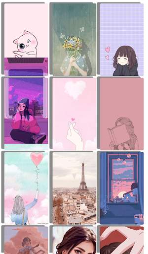 Girly Wallpapers & Backgrounds 1 تصوير الشاشة