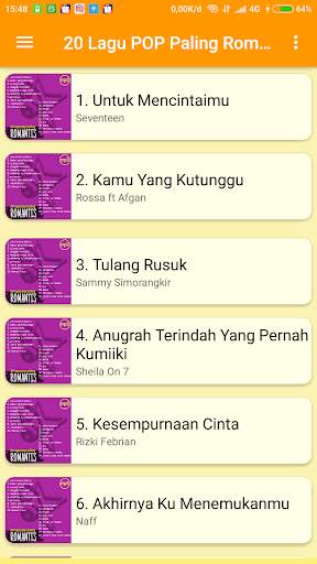 Lagu Cinta - Lagu Galau - Lagu Baper screenshot 2