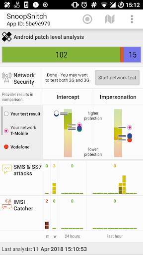 SnoopSnitch 1 تصوير الشاشة