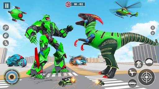 Real Dino Hunter Robot Games screenshot 2