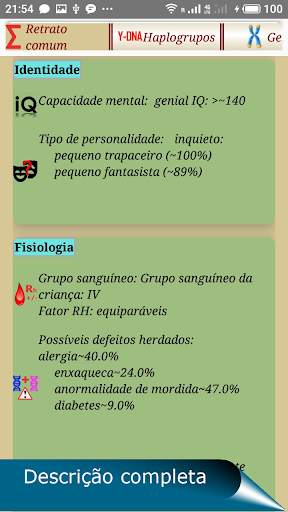 QUIS. Genética familiar. screenshot 7