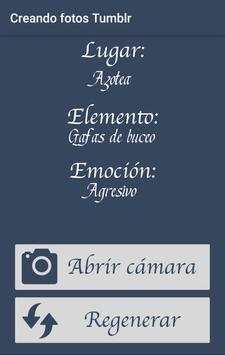 Creando fotos Tumblr screenshot 3