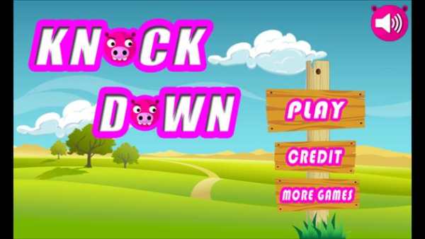 Knock Down Angry Pigs screenshot 1
