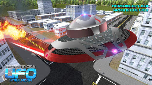 UFO Driving in City Simulator screenshot 2
