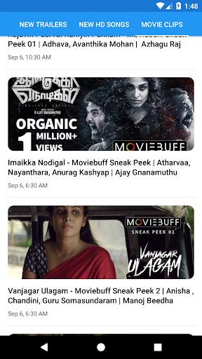 New Tamil HD Video Songs - HD Video Songs and More screenshot 3