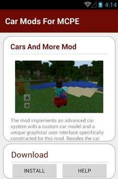 Car Mods For MCPE screenshot 3
