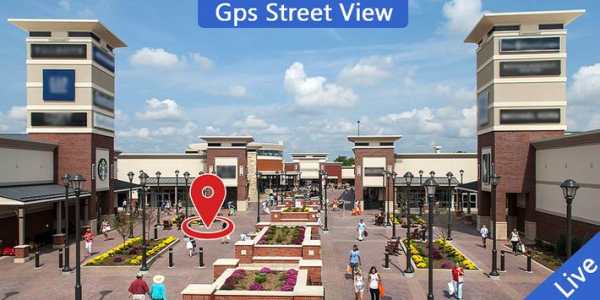 GPS Live Street View - Satellite Map Navigation screenshot 1