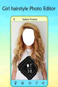 Girl Hair Style Photo Editor screenshot 3