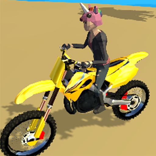 Speed Racing Beach Jump simulator game icon