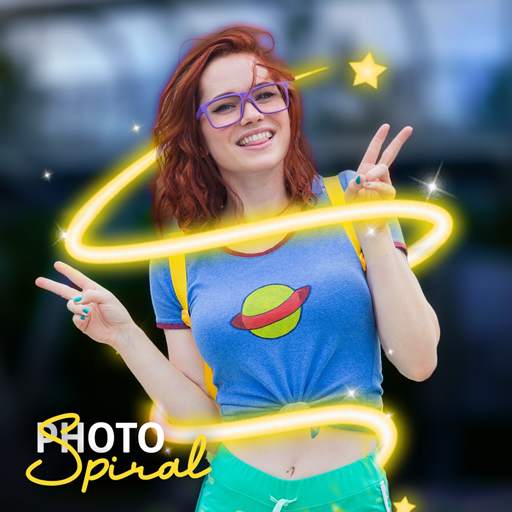 Spiral Photo Editor : Neon Effects, Blur Photo 3.0