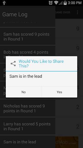Game On Score Keeper screenshot 5