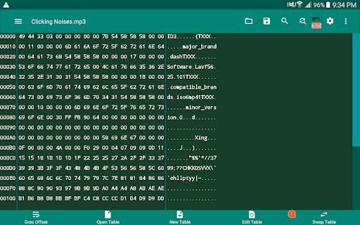 HEX Editor - WindHex Mobile screenshot 10