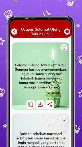 Kartu & Pesan Ulang Tahun screenshot 8
