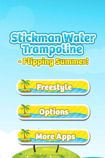 Stickman Water Trampoline Flip screenshot 6