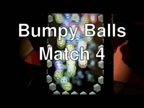 Bumpy Balls Match 4 Free screenshot 2