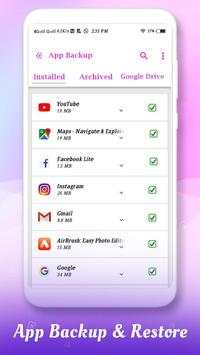 Apps Backup and Restore screenshot 1