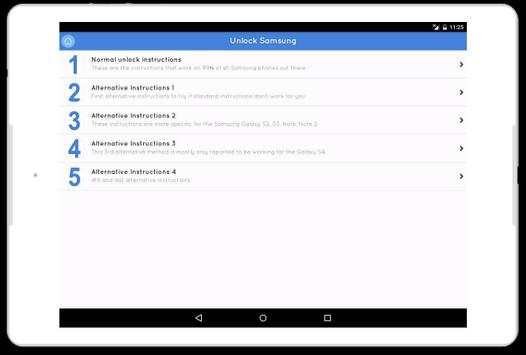 Samsung Simlock Service screenshot 7