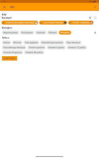 Czytnik RSS w trybie offline screenshot 6