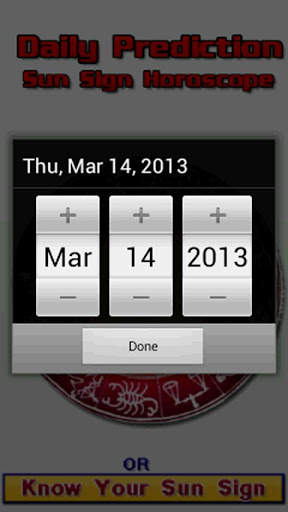Daily Prediction Horoscope Sun Sign Zodiac Based screenshot 4