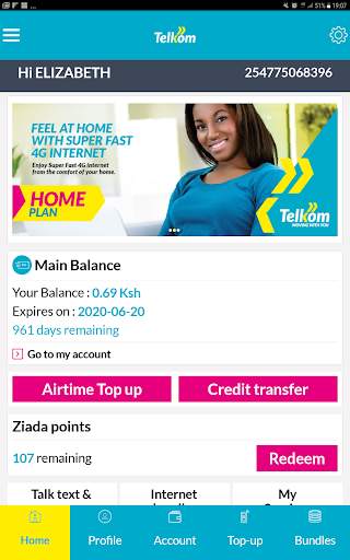 My Telkom screenshot 2