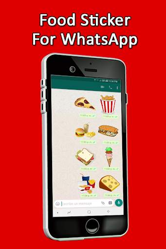 Food Stickers WAStickerApps screenshot 2