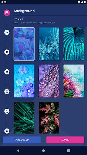 Water RainDrops Live Wallpaper screenshot 1