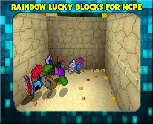 Rainbow Lucky Blocks Mod screenshot 2