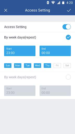 WiFi Control Alarm screenshot 4