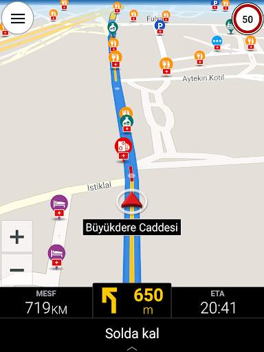 CoPilot GPS Navigasyon ve Trafik screenshot 17