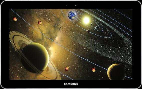 3D Solar System Live Wallpaper 3D Screensaver Free screenshot 1