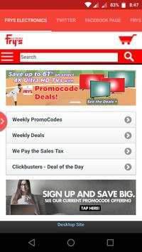 Frys Electronics screenshot 1