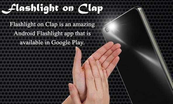 Flashlight on Clap screenshot 1
