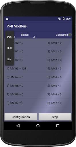 Poll Modbus screenshot 4