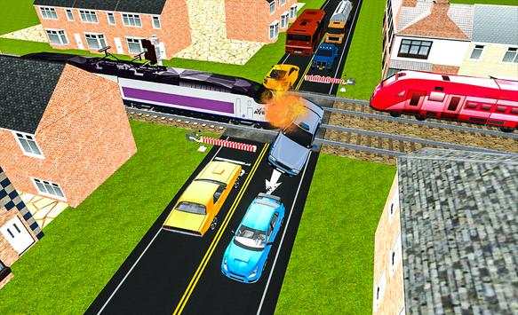 Railroad crossing 3D: Train Driving simulation2018 screenshot 3