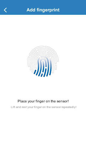 Fingerprint Card Manager screenshot 5