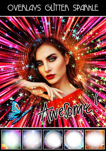 Glitter Sparkle Photo Effects - Photo Frame 5 تصوير الشاشة