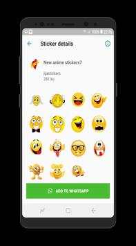 New Funny Emojis 3D Stickers WAstickerapps screenshot 11